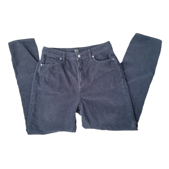 BDG Urban Outfitters navy blue mom high rise corduroy pants size 30 - Picture 4 of 9